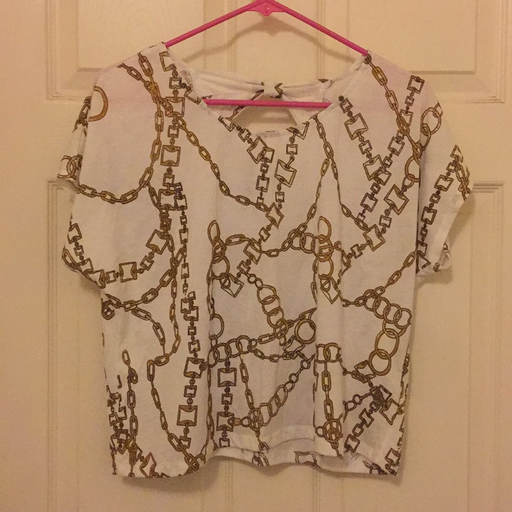 Forever 21 Chain Design Tee